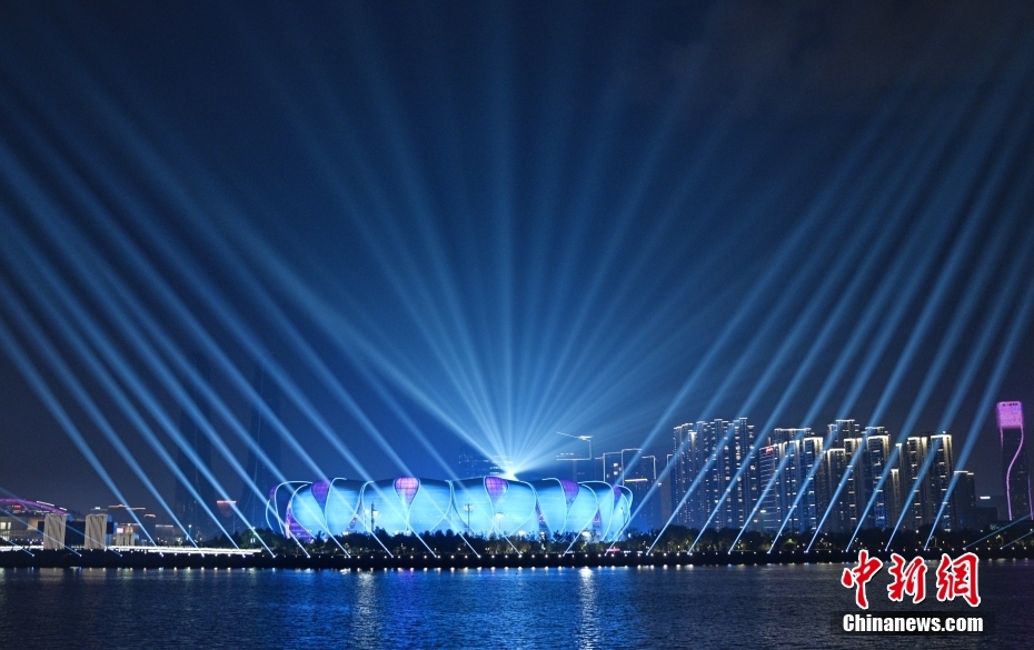 Hangzhou Asian Games Opening Ceremony Exercise Holds Brilliant Light Show Illuminates Night Sky Opening Ceremony | Lights | Night Sky