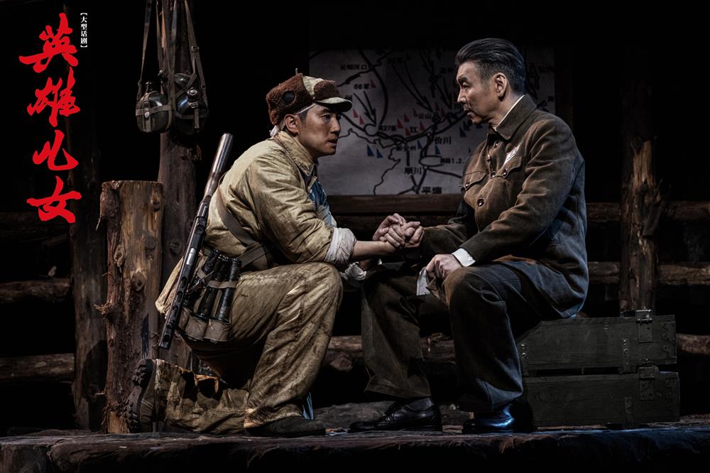 The soldiers shed tears one after another, and in this Korean War drama, the children | Wang Cheng | play