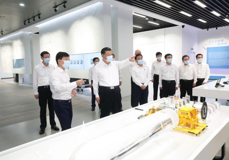 Follow the general secretary's inspection footsteps into the Suzhou Industrial Park Xi Jinping