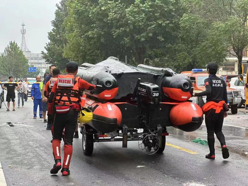 如何第一时间抵达河北涿州？,上海这支救援队转移|通道|洪运寅|上海|居民|救援队|涿州|救援