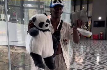 【 World Watch Universiade 】 Unforgettable Chengdu Universiade | Super Realistic! 21-year-old American fencer's "Old Friend's Appointment" Athlete to Panda Meilan | Giant Panda | Reality