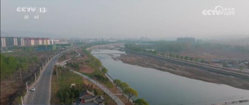 The river water is clear, green grass is lush, and "one ditch is clear, one ditch is bird" harmoniously coexisting as a tributary | Qinhe River | Qingshui
