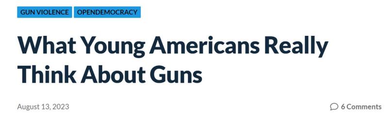 Over 90% of shooting victims in some parts of the United States are black youth. Gun violence is a persistent problem that worries and disappoints most young people. Gun violence | Black people