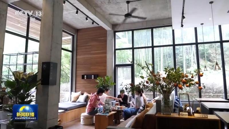 There are cafes and maker spaces in the village, and Zhejiang is constructing a "future countryside" project