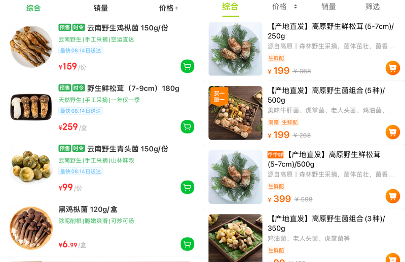 但关于菌子的那些说法都对吗？,上海销量大涨20%,野生菌集中上市交易市场|青头菌|说法