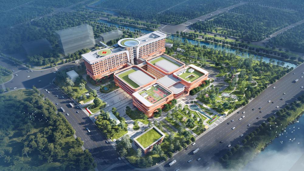 We will build an emergency medical treatment center for the Yangtze River Delta, and the Jinshan Campus project of Ruijin Hospital will start construction today. Jinshan | Campus | Yangtze River Delta