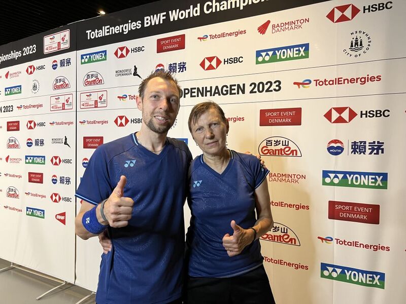 There is a kind of "gnawing on the old" called mutual achievement!, Strange Stories at the Badminton World Championships: Mother and Son Partner 18 Years Svetlana | Father and Son | Badminton World Championships