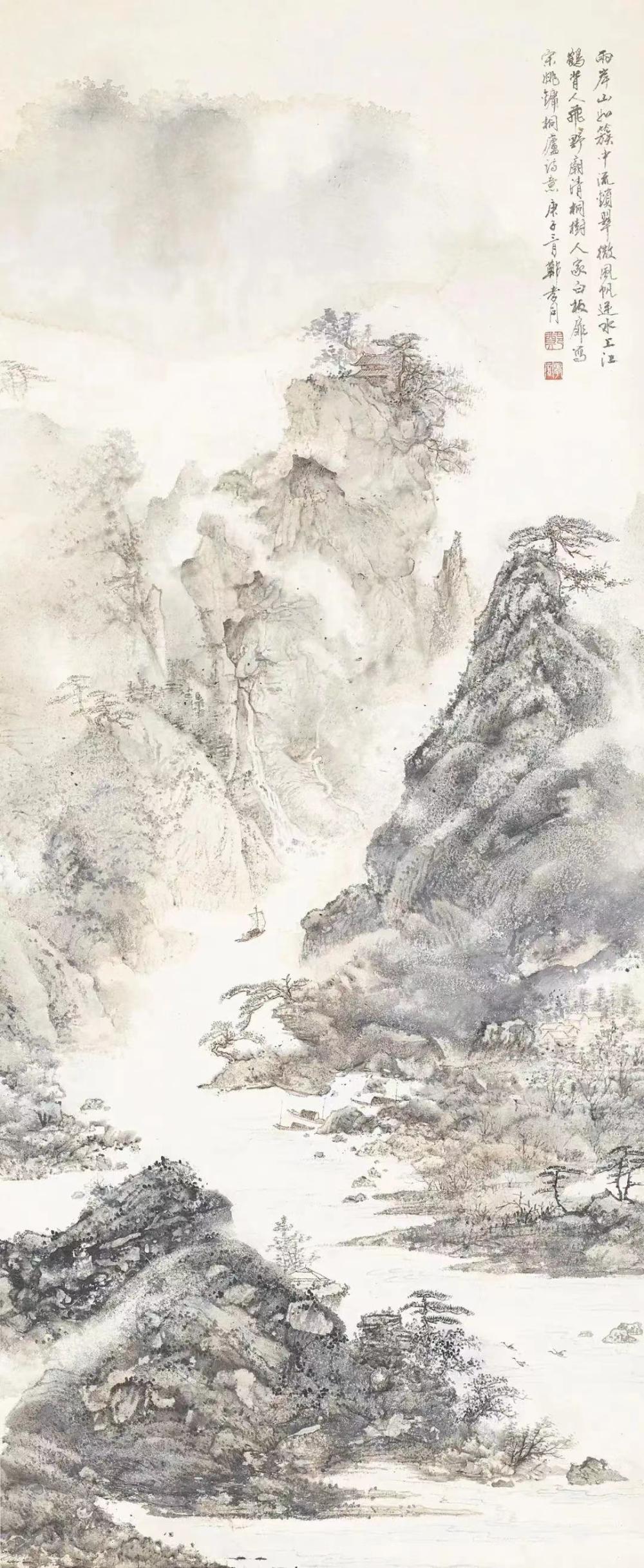 Learning from the Past and Establishing the Present - Zheng's Three Generations Calligraphy and Painting Art Exhibition Appears at Duoyunxuan Zheng Wuchang | Oil Painting | Duoyunxuan