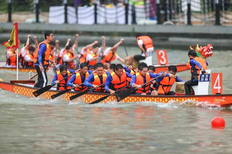 Half Masu River plays the "Water Symphony"! Suzhou River City Dragon Boat International Invitational Tournament Successfully Ends Team | Dragon Boat | International
