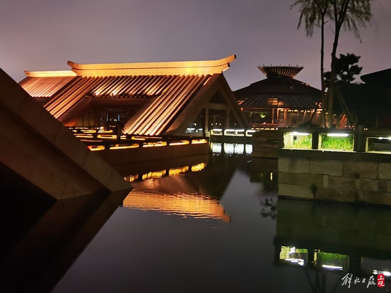 Night tour of Guangfulin Cultural Heritage Park to enjoy summer life, check-in for water "pyramid" night tour | Guangfulin