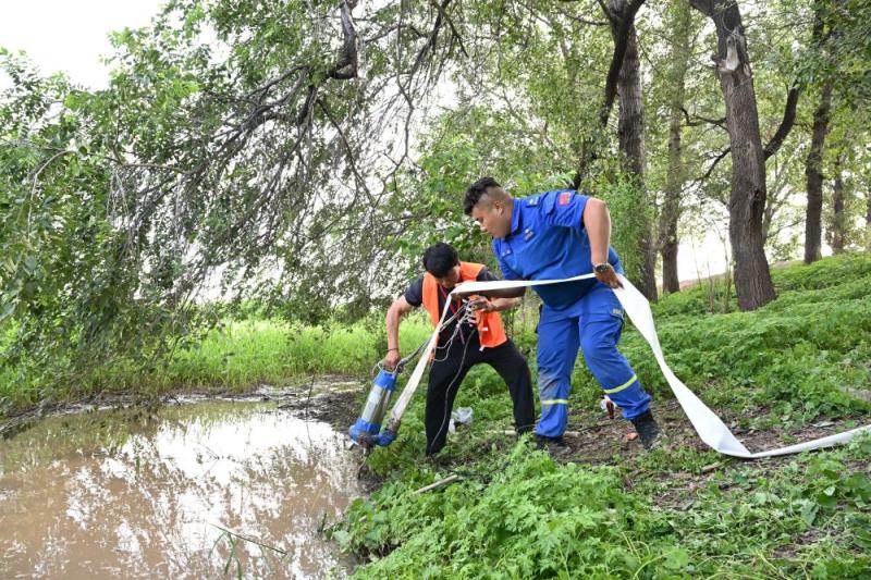 How is the flood discharge situation? Is the material sufficient? Tianjin Flood Control and Fighting Hotspot Tracking Floods | Duliu | Tianjin