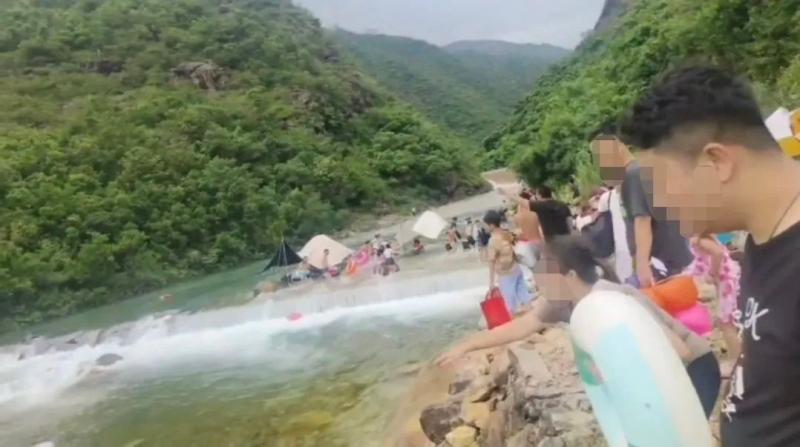 The entrance of the river is locked during the flood season, and some tourists have been washed away by mountain floods! Guangdong response: East Gate of Non Scenic Spots | Lianhua Mountain | Guangdong