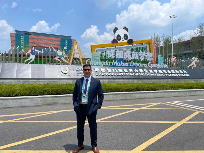 Moreover, it is a platform for young athletes to exchange ideas. Chairman of the Brazilian Universiade: Chengdu Universiade is not only the chairman of the competitive stage, but also a platform for college students to compete
