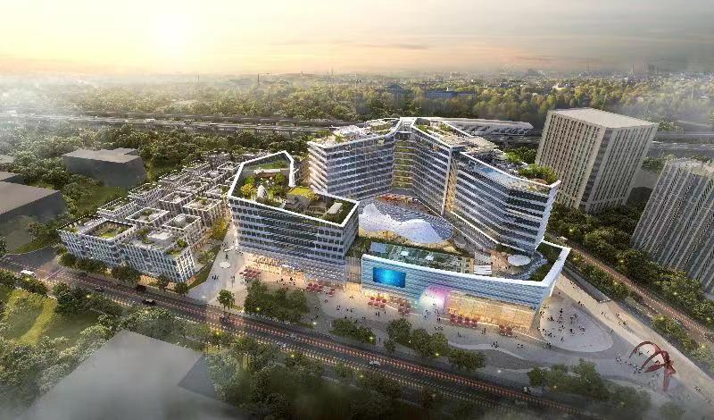 To create a new regional commercial landmark, adjacent to universities and talent apartments, Shanghai Qiaofu Fangcaodi started construction today in Songnan Town, Baoshan District | Project | Talent