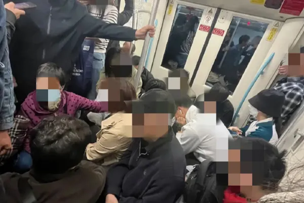 Why is this behavior repeatedly banned in the Shanghai subway? , 76 cases have occurred in one month