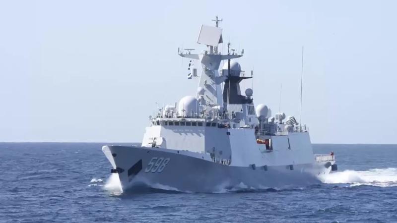 Set sail today!, Chinese maritime formation mission | frigate | Chinese side
