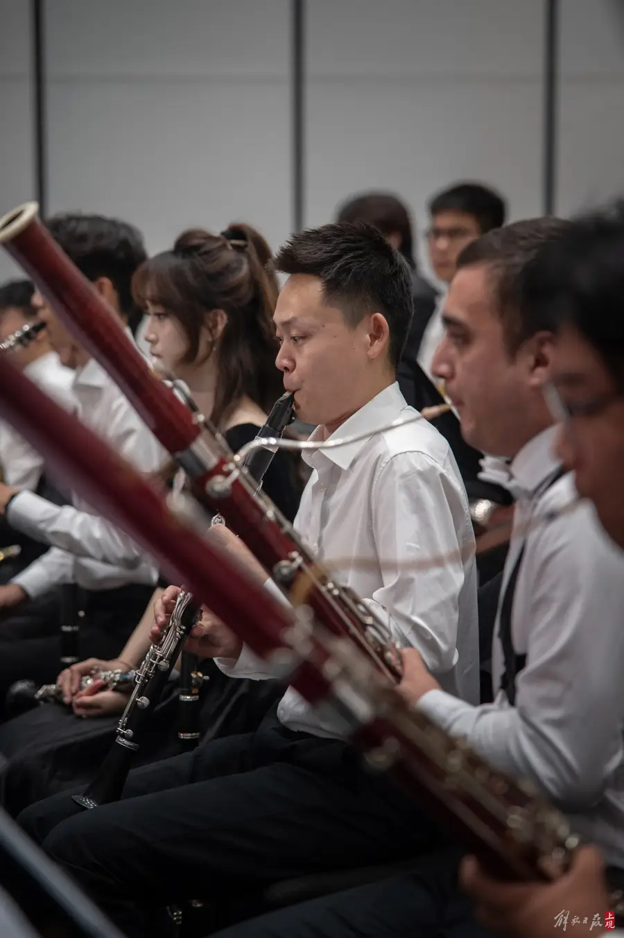 This Nantong student band's debut performance amazed the audience, and Italian opera classics were played in the Shanghai Concert Hall