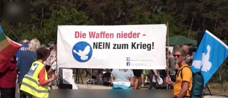 German people protest!, NATO's "Largest Scale" Air Military Exercise | NATO | Military Exercise