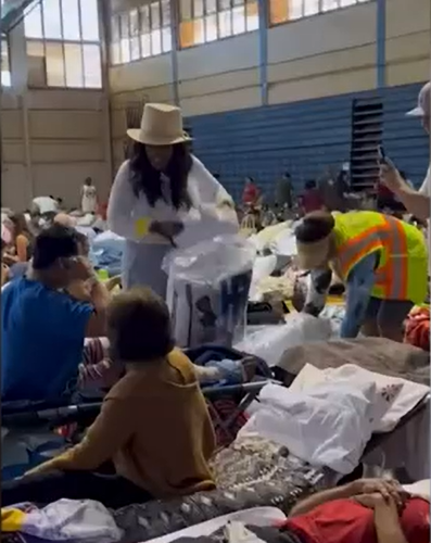 Rich Americans donated pillows and toothbrushes, after the Hawaiian fire, the Hawaiian Islands | Maui | United States