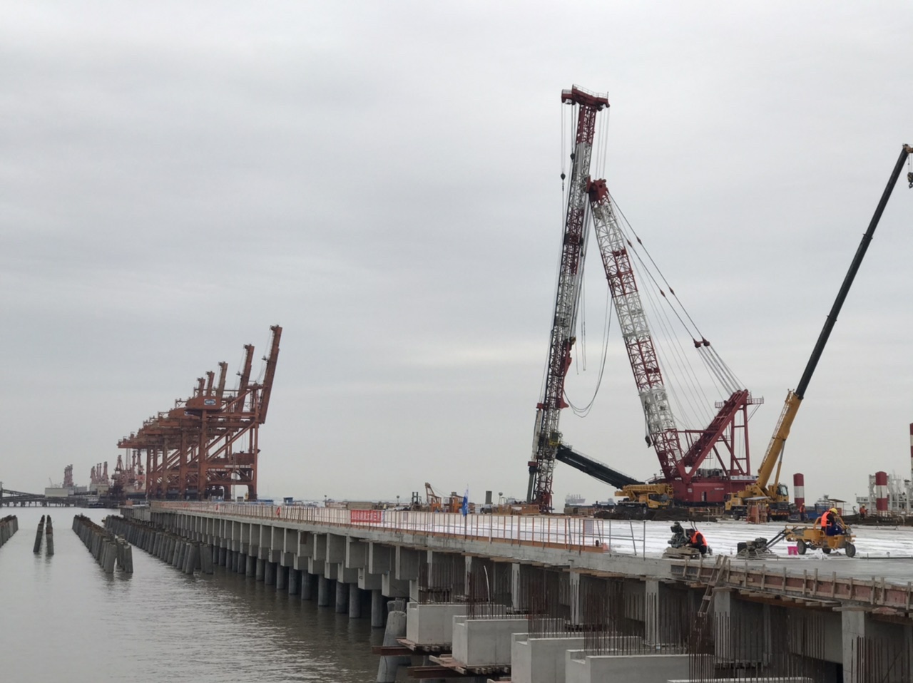 上海港新添两个全球首创,调研解题东海大桥|改造|上海港