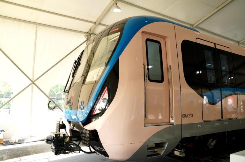 Fully adopt Chinese standards! This type of subway train made its debut in Guangzhou | Subway | Standard