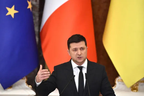 Zelensky responds to Putin