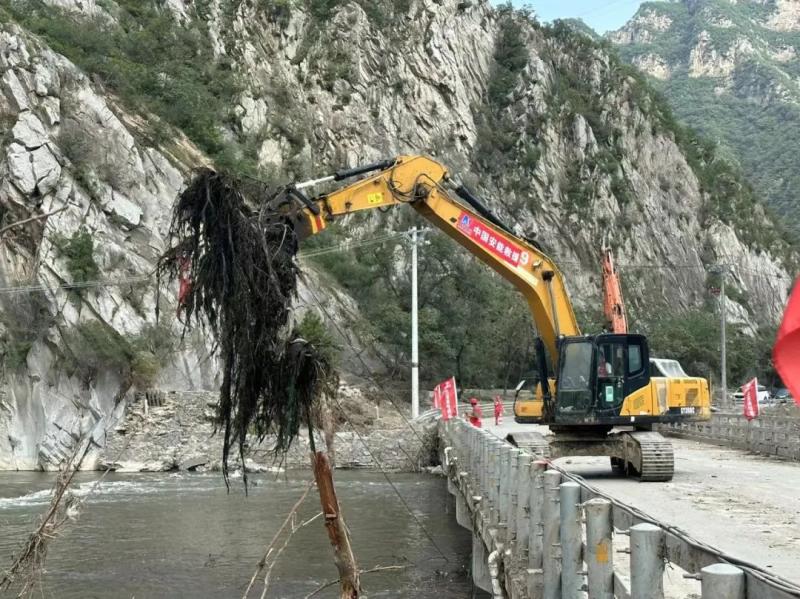 鏖战永定河！直击中央企业助力北京灾后基础设施重建垃圾|河道|企业