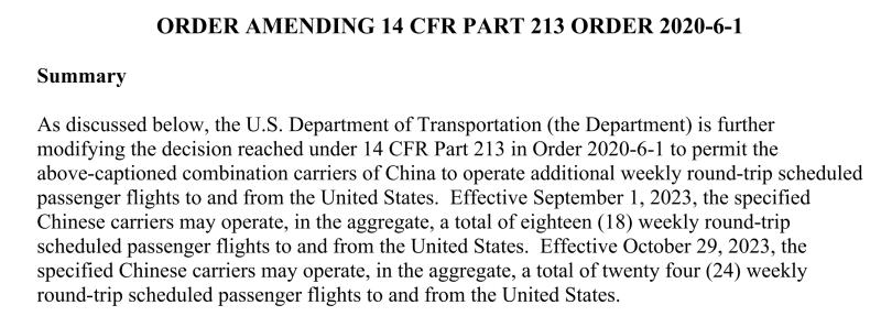 China US flights are expected to double! Starting from October 29th, China Airlines will increase its weekly operations to 24 flights per week