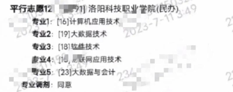 The school responded by claiming that they "do not have the conditions to debut," and that male students majoring in physics were actually transferred to Luoyang Vocational College of Science and Technology to study performance