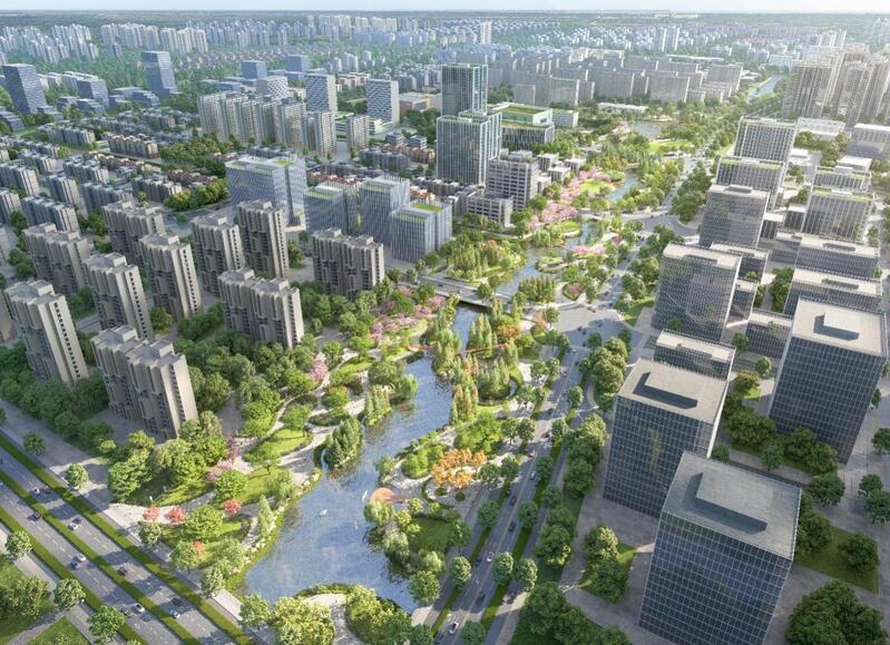 What high-quality public resources will be implemented?, The collection of public building and landscape project proposals for the five new cities in Shanghai this year concludes with Architecture | New City | Public Buildings