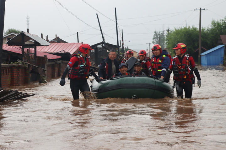 "The Great Granary of China" Joins Hands Together to Protect the City - A Report on the Frontline of Flood Control from Heilongjiang | Heilongjiang